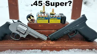.45 Super! For When you Think that the 10mm is Overrated - VS .44 Magnum Buffalo Bore