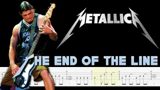 Metallica - The End of the Line (Bass tabs + Notation) By @ChamisBass #metallica #chamisbass