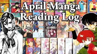 Ranma 1/2 is... | April 2024 Manga Reading Log (36 Volumes)