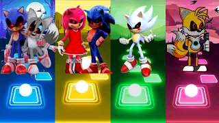 Sonic Tails Exe Vs Sonic Amy Exe Vs Heyper Sonic Exe Vs Tails Exe Metal. 🎶 Tiles Hop EDM Rush ??