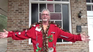 The ugliest Christmas sweater ever.