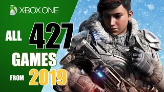 The Xbox One Project - All 427 XONE Games from 2019 (US/EU/JP)