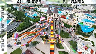 Aquapark Nessebar | All Slides | Nessebar Bulgaria | 2023