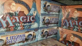 Alpha investments Presents : $4,000.00 Urza's Destiny booster Box OPENING