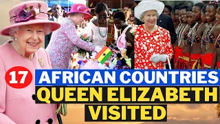 17 African Countries Queen Elizabeth Visited During Her Reign