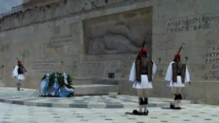 Athens, Greece - Evzones Changing of the Guard