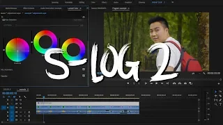 How to COLOR GRADE S-Log 2 Footage (Premiere Pro)