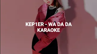 Kep1er (케플러) - 'WA DA DA' KARAOKE with Easy Lyrics