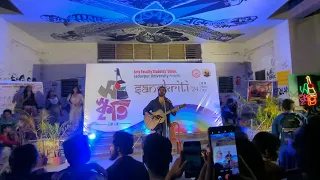 Amar Ektara ta by Debdeep Mukherjee - Live ✨ | JU Sanskriti 2024 |