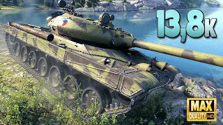 Vz. 55: Pro player with huge game - World of Tanks