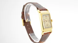 Patek Philippe vintage gold wristwatch calibre 9-90