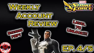 Week 4&5 Account Review | Marvel Strike Force