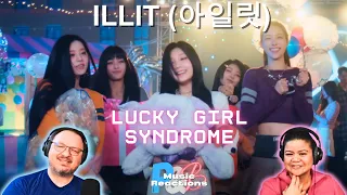 ILLIT (아일릿) "Lucky Girl Syndrome" (Official Music Video ) | Couples Reaction!