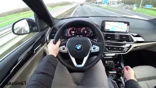 BMW X3 2018 POV Test Drive - Alaatin61