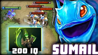 SUMAIL [Puck] Back to Ranked Aggressive Plays 1 Min 1 kill Godlike Dota 2