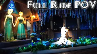 Frozen Ever After, Hong Kong Disneyland, POV 4K, World of Frozen