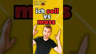 ich SOLL чи  MUSS ? #німецька #фрази | повинен німецькою | модальні дієслова