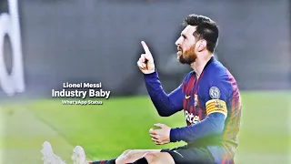 Lionel Messi Industry baby What'sApp Status • Messi fan special EFX edit status