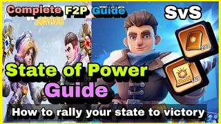 Complete Guide on State of Power - Whiteout Survival | State vs State | Preparation and Battle SvS