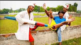 Must Watch Very Special New Funny Video 2023 Doctor Funny Video Injection Wala Funny Comedy  Ep 162