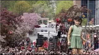 Giant Marionette in Montreal