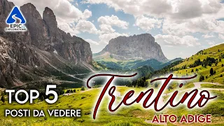 Trentino-Alto Adige: Top 5 Places and Cities to Visit | 4K