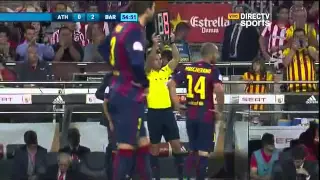 Barcelona 3 - 1 Atletic de Bilbao Copa del Rey - Directv sports