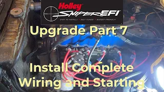 Holley Sniper Autolite 1100 Conversion Part 7 - Install complete