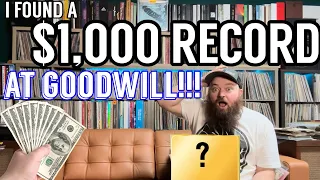 I Found a $1000 Record at Goodwill for 49¢! Thrift Store SCORE!