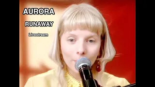 AURORA sings Runaway on TikTok livestream (28th April 2021)