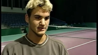 Roger Federer 1999 Interview