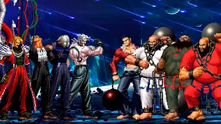 [KOF MUGEN] Rugal Bernstein Team vs Chang Koehan Team