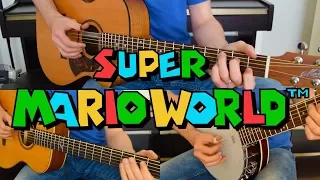 Super Mario World - Athletic Theme (Fingerstyle acoustic guitar arrangement) [スーパーマリオワールド]