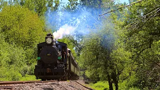 Steam in the Cascade Mountains | Northern Pacific 924 at North Bend