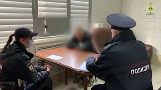 Полицейские Лабинского района задержали подозреваемого в краже