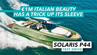 Solaris Power 44 test drive | €1m Italian beauty has a trick up its sleeve | Motor Boat & Yachting