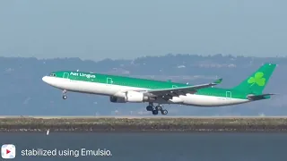 Aer Lingus Airbus A330-302 EI-GCF @ SFO