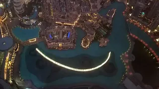 AMAZING DUBAI FONTAIN | Burj Khalifa View on The Dubai Fountain: Sama Dubai