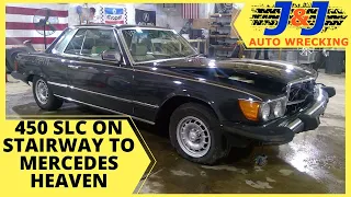 1980 Mercedes Benz C107 450SLC Parts Vehicle Test Video LAMB479