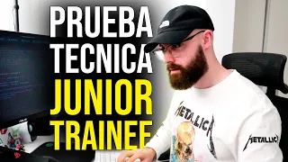 Resuelvo PRUEBA TÉCNICA para PROGRAMADOR JUNIOR y TRAINEE