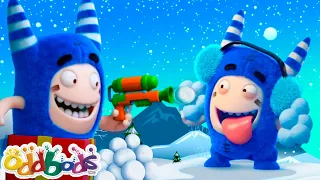 Permainan Musim Sejuk | Oddbods | Kartun Lucu Untuk Kanak