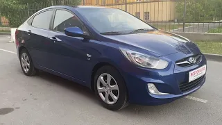 Hyundai Solaris, 2011г.100 396 км, 1.6, AT (123 л.с.)видеообзор от Ильи Соловьева, автосалон Boston.