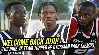 WELCOME BACK JUJU! Dyckman Park GETS HEATED!!! Crazy NY GAME between The Nine and Team Topper! 🔥🤯