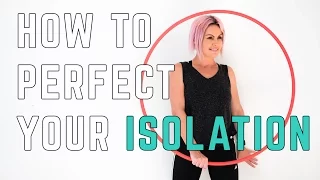 Hula Hoop Isolation | Perfect Isolations : Linear Isolation Turn Hooping Tutorial