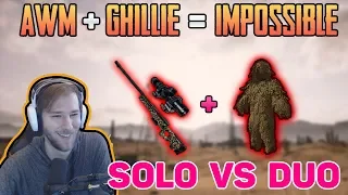 AWM + GHILLIE = IMPOSSIBLE - ChocoTaco 24 kills Solo vs Duo | PUBG HIGHLIGHTS TOP 1 #146