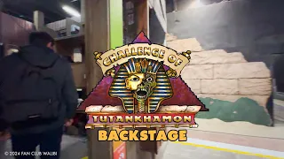 EXCLUSIVE Backstage Walkthrough - Challenge of Tutankhamon - Walibi Belgium