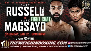 Gary Russell Jr vs Mark Magsayo Live Fight Watch a long| Live commentary & Reaction!