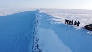 Легенды Арктики RI0Q Экспедиция к острову Большой Бегичев AS-152. Море Лаптевых март-апрель 2021.