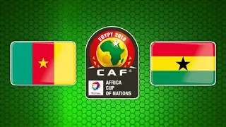 Cameroon vs Ghana - 2019 Africa Cup of Nations - Group F - PES 2019