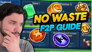 STOP WASTING F2P! Ultimate Store Guide! | Star Wars Galaxy of Heroes
